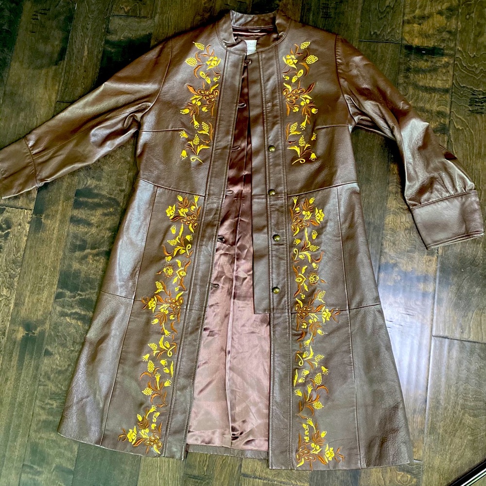 Leather Coat
